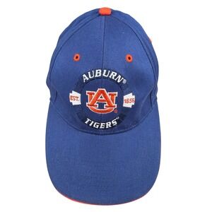 Auburn Tigers NCAA Collegiate Hat Blue Orange Adjustable Baseball Cap